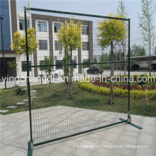 Venta al por mayor de Alibaba Powder Coated Canada Proximity Fence, Cheap Temporary Fence